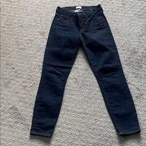 J. Crew Women's Navy Skinny Jeans